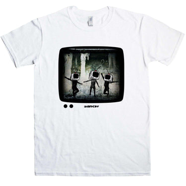 Banksy TV Heads Unisex T-Shirt For Men And Women 8Ball